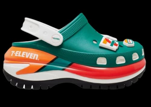Crocs Mega Crush Clog 7-Eleven Green