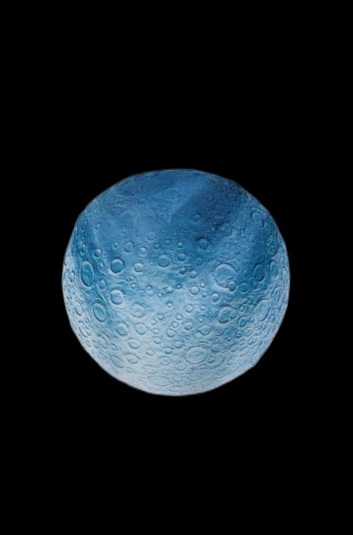 Daniel Arsham Moon Flag White