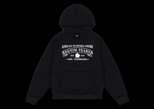 Denim Tears ADG Hooded Sweatshirt Black