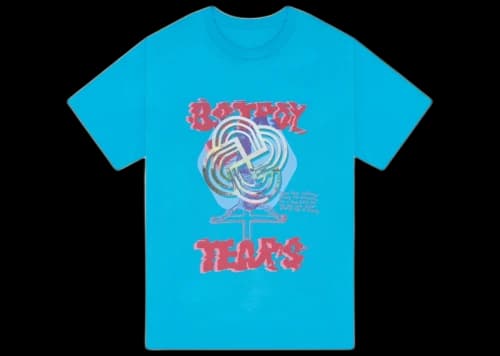 Denim Tears Bstroy Tears Tee Blue