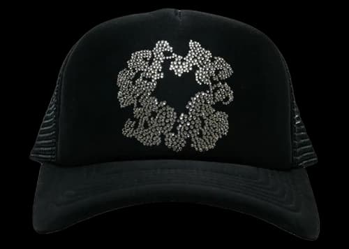 Denim Tears Bust Down Tears Trucker Hat Black