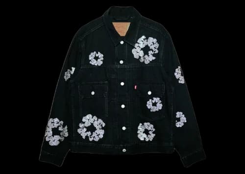 Denim Tears Bust Down Tears Type 2 Jacket Black