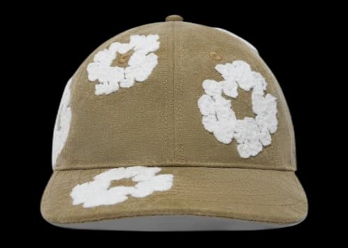 Denim Tears Cotton Wreath Dyed Cap Beige