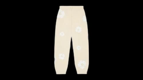 Denim Tears Cotton Wreath Sweatpants Oatmeal