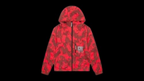 Denim Tears DT Outdoor Jacket Red