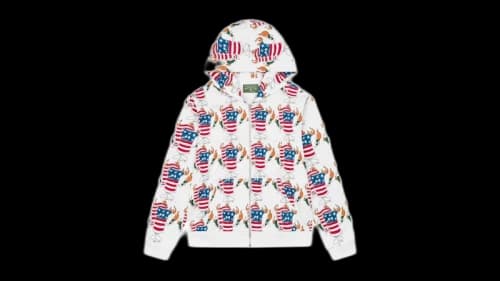 Denim Tears Firecracker Zip Hoodie Multicolor