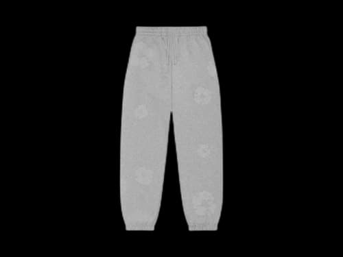 Denim Tears Mono Cotton Wreath Sweatpants Grey
