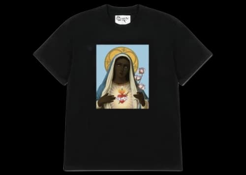 Denim Tears Saint Mary Tee Black
