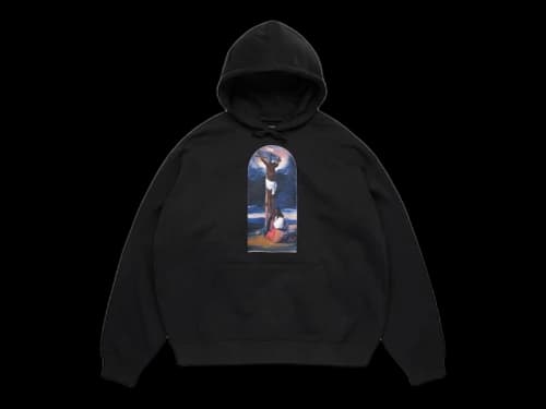 Denim Tears Seasonal Biblical Hoodie Black