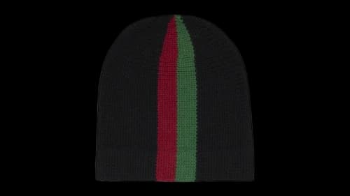Denim Tears Seasonal RBG Beanie Black