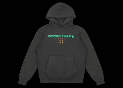 Denim Tears Windrush Empire 1948 Hoodie Black