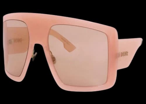 Dior Nude/Brown Dior Fashion Square Sunglasses Nude/Brown
