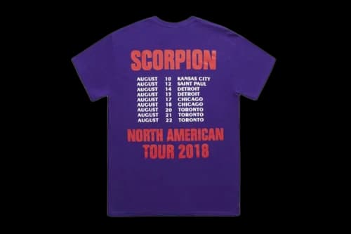 Drake Scorpion City Tour T-shirt Purple
