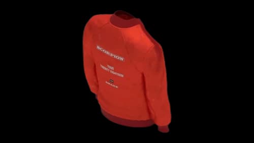 Drake Scorpion Tour Bomber Jacket Red
