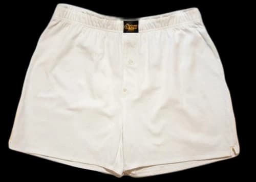 drew house boxer shorts shorts white