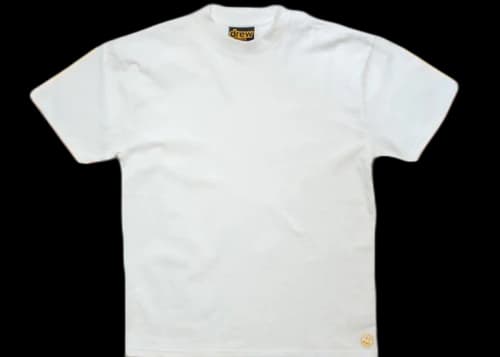 drew house basic ss tee white