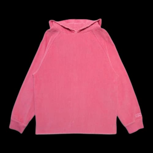 drew house corduroy hoodie hot pink