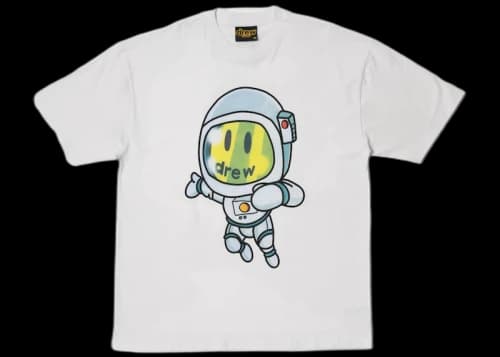 drew house cosmo drew ss tee white