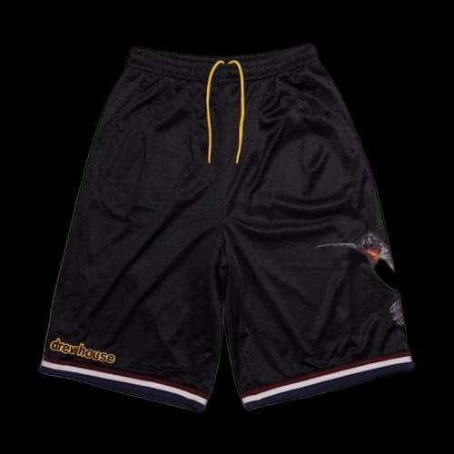 drew house hummingbirds mesh street short black