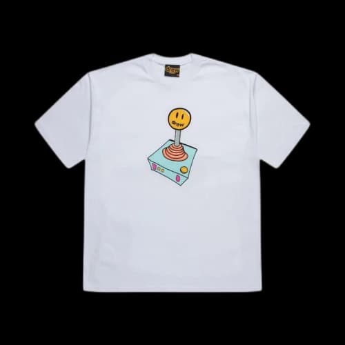 drew house joystick t-shirt white