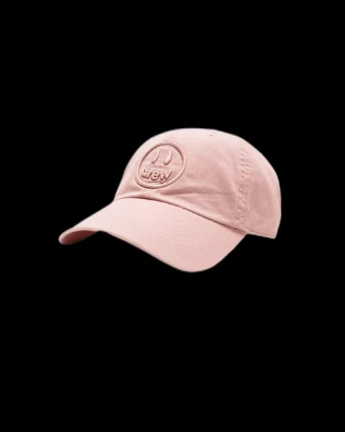 drew house mascot dad hat mauve