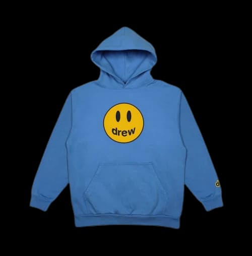 drew house mascot hoodie sky blue