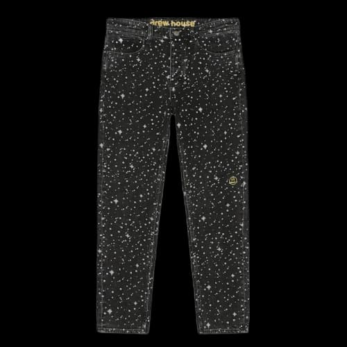 drew house tapered jean starry night