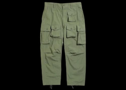 Engineered Garments FA Ripstop Cotton Pant Olive