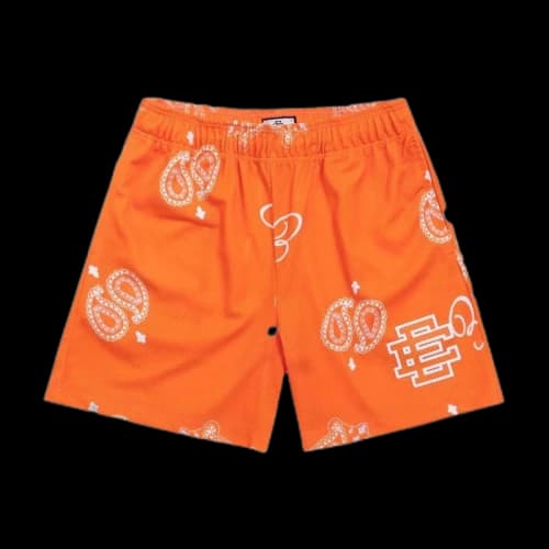 Eric Emanuel Basic Paisley Short Orange
