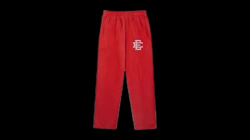 Eric Emanuel EE Basic/Core Studded Sweatpant Red