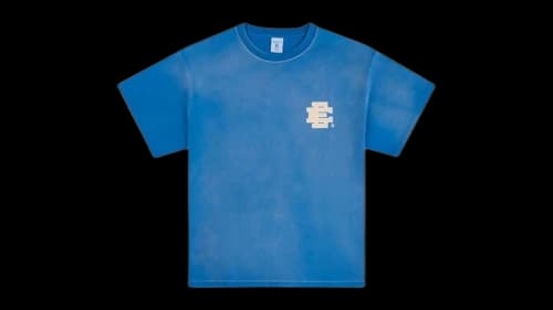 Eric Emanuel EE Basic/Core T-Shirt Blue/Yellow
