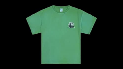 Eric Emanuel EE Basic/Core T-Shirt Green/Navy