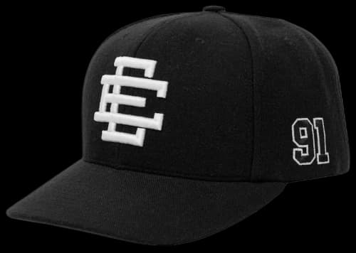 Eric Emanuel EE Basic Hat Black/White