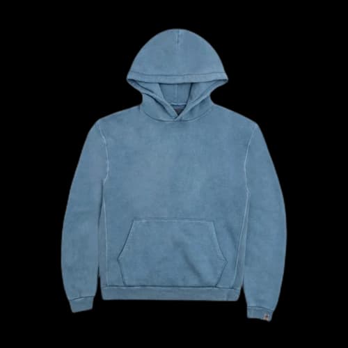 Eric Emanuel EE Basic Hoodie Indigo Dyed