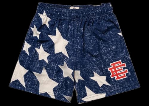 Eric Emanuel EE Basic Short Denim Stars