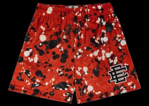 Eric Emanuel EE Basic Short Red Splatter