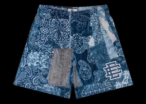 Eric Emanuel EE Basic Short (SS24) Blue Paisley