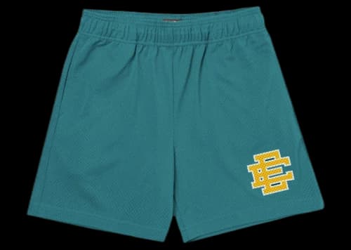 Eric Emanuel EE Basic Shorts Teal/Gold