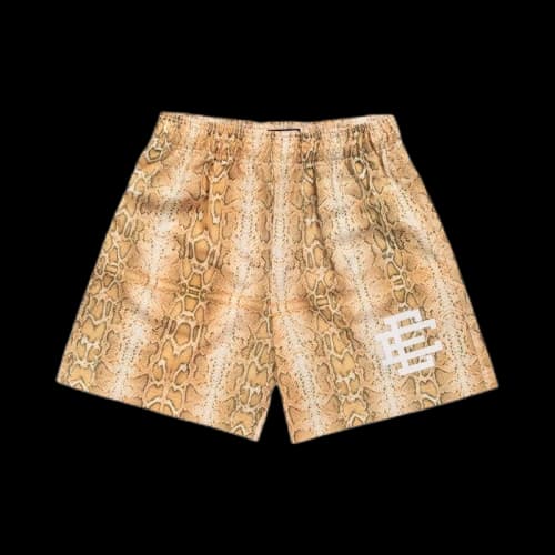 Eric Emanuel EE Basic Snakeskin Short Yellow