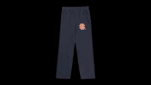 Eric Emanuel EE Basic Sweatpant Ebony/Orange