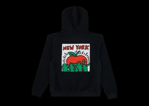 Eric Emanuel EE Keith Haring Hoodie Black/Black