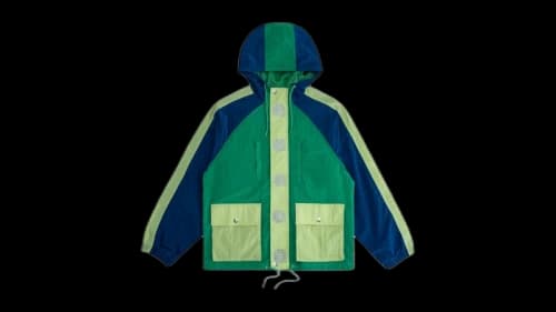 Eric Emanuel EE Nylon Windbreaker Green/Blue