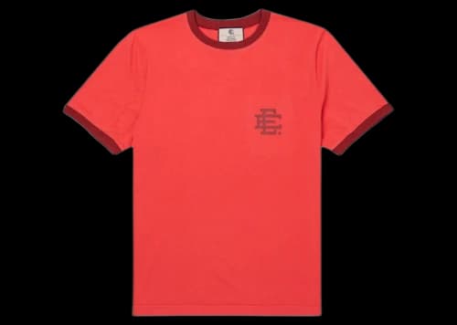 Eric Emanuel EE Ringer T-shirt Magenta/Brick