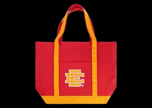 Eric Emanuel EE Tote Bag Red/Gold