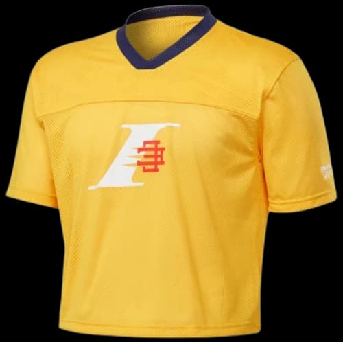 Eric Emanuel Reebok Classics Crop Jersey Yellow