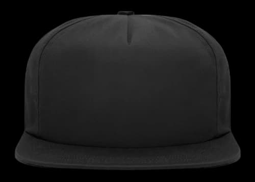 Fear of God 5 Panel Hat Black