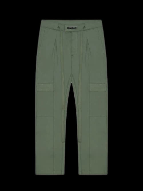 FEAR OF GOD Baggy Cargo Trouser Pants Army Green