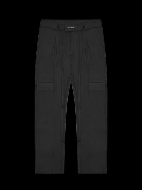 FEAR OF GOD Baggy Cargo Trouser Pants Black