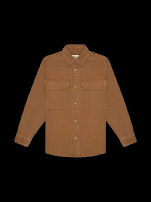 FEAR OF GOD Canvas Shirt Jacket Brick