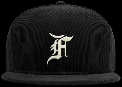 Fear of God Cordoroy F Hat Black